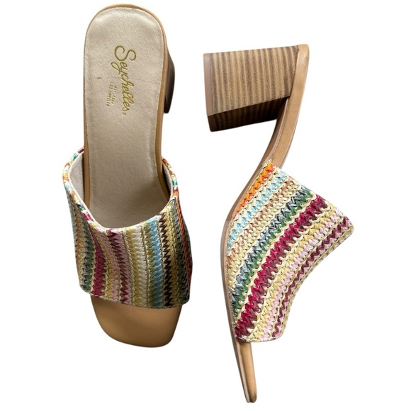 Seychelles Adapt Raffia Sandal - Multi Color - Picture 7 of 9